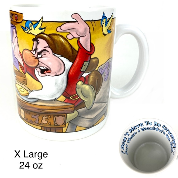 Disney Other - XL Disney Store Grumpy Mug Cup 24oz
